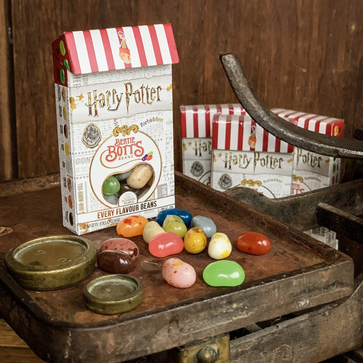 Harry Potter Bertie Bott's Every Flavour Beans boxes